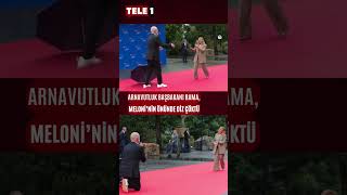 Arnavutluk Başbakanı Rama, İtalya Başbakanı Meloniyi Diz Çökerek Karşıladı.