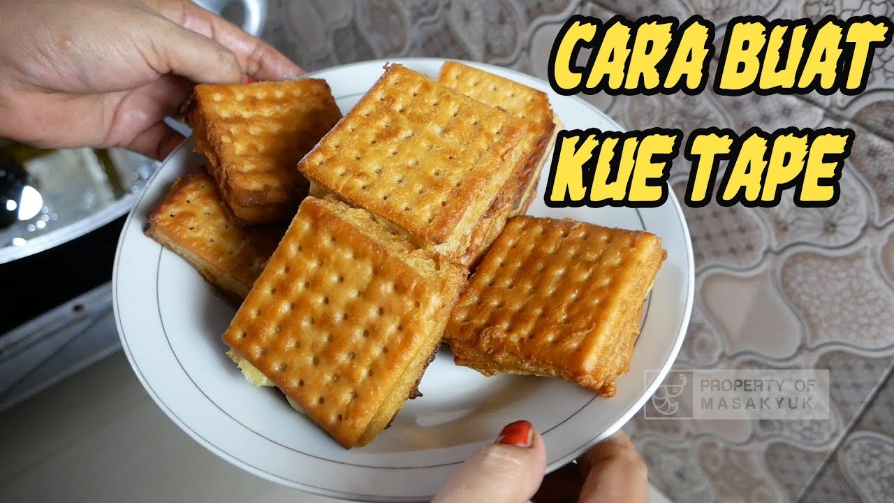 CARA MEMBUAT KUE TAPE YANG LEGIT YouTube