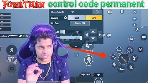 Jonathan control code & Jonathan sensitivity code | Latest 2022 | best 2 finger thumb controls,