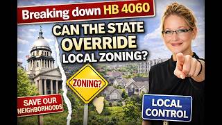 Can the State Override Local Zoning? | SB 4060 Explained (Illinois BUILD Bill) | Jackie Weisenburger