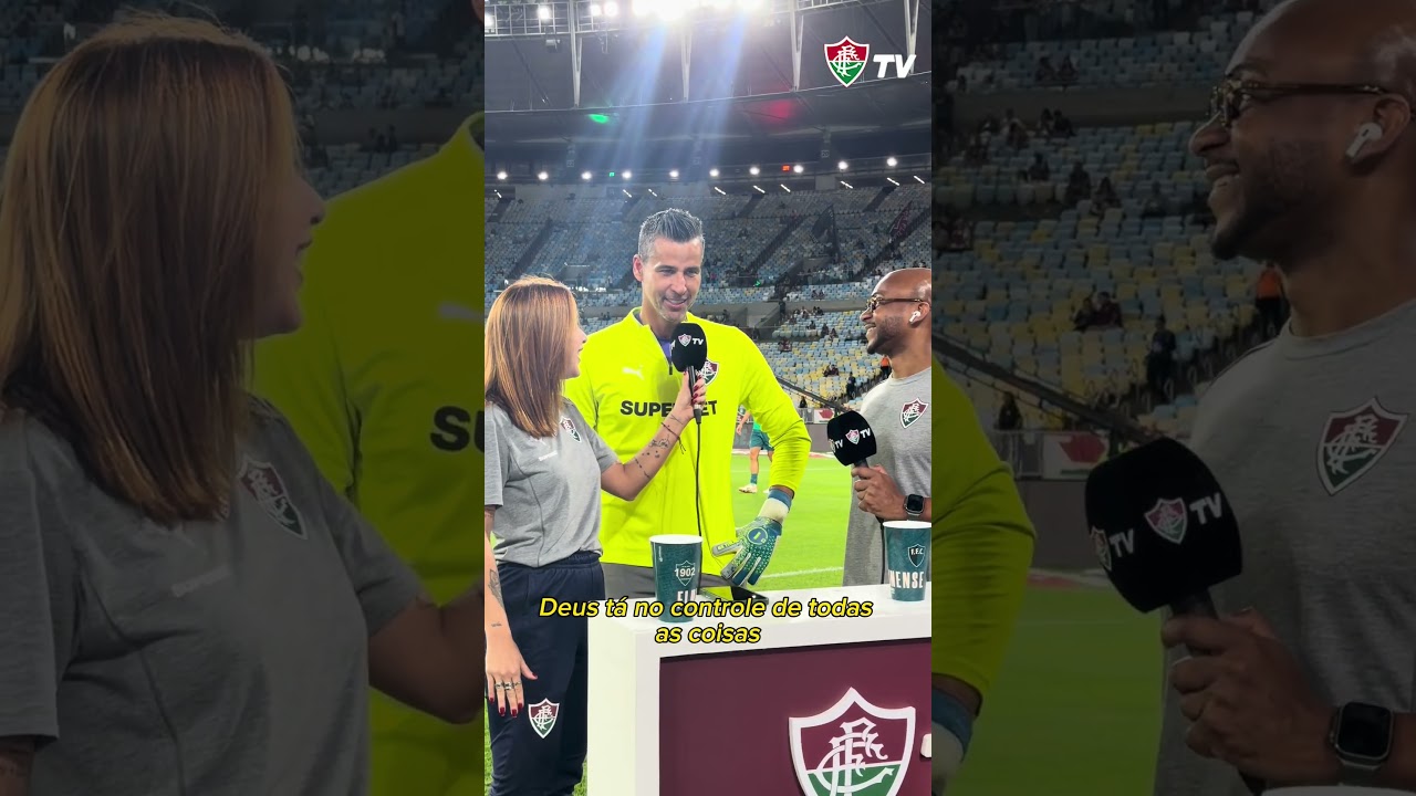 FÁBIO COMPLETA 300 JOGOS COM A CAMISA DO FLUMINENSE