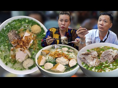 Video BẤT NGỜ VỚI TÔ BÚN MỘC GIÒ HEO Cầu Bà Tràng Chỉ từ 30k... - youtube