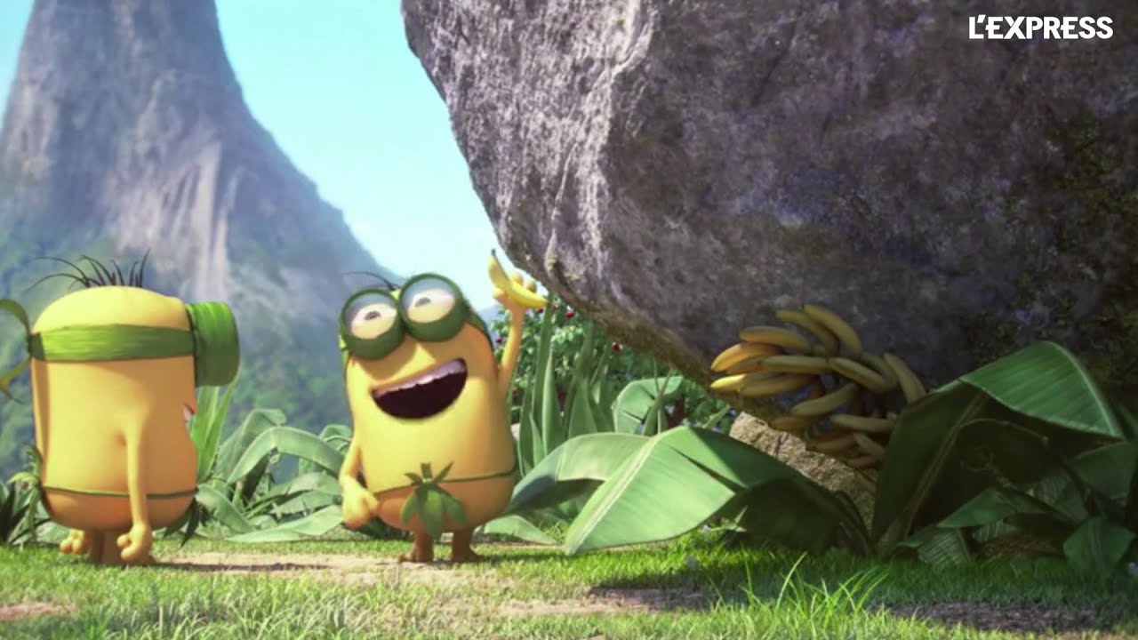 Le film "Les Minions" raconté par les enfants - YouTube