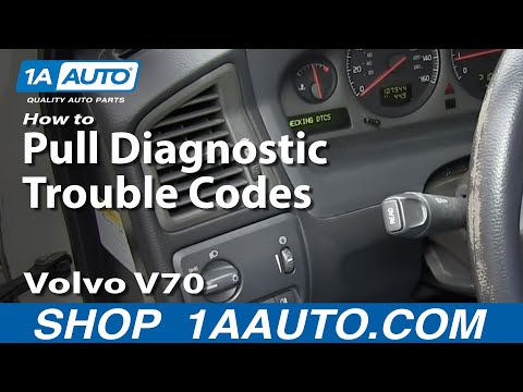 How to Pull Up Volvo Diagnostic Trouble Codes