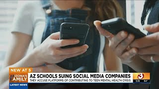 Arizona schools suing social media companies