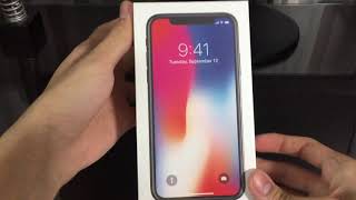 แกะกล่อง iPhone X สี Space Grey 256GB จาก Lazada