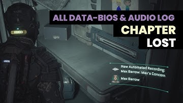 All Data Bios Audio Log Location in Chapter Lost The Callisto Protocol
