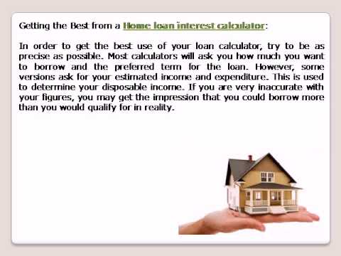 home loan interest calculator youtube