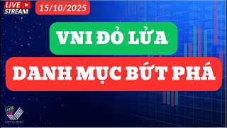 Nhận Định Thị Trường 15\/10\/2025 |VNI ĐỎ LỬA - DANH MỤC BỨT PHÁ!!!