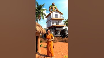 The monkey brought a beautiful house for his mother. #ai #shorts #viral