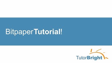 TutorBright Bitpaper Tutorial
