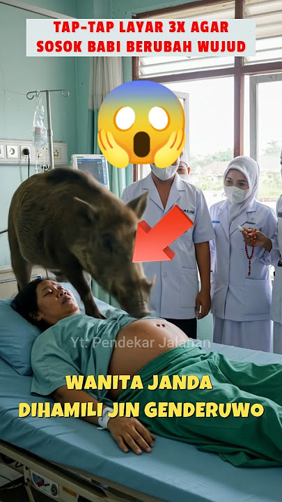 ‼️⚠️wanita janda dihamili jin genderuwo 😱 #shoct #shorts