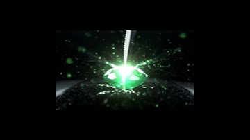 Emerald Stone Cutting with Glowing Light Eruption 💚✨ | Cinematic Gem Slice ASMR | No Talking