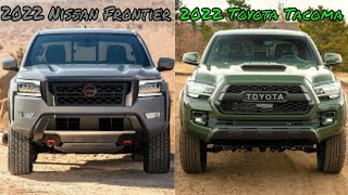2022 Toyota Tacoma TRD PRO vs 2022 Nissan Frontier PRO4X - Full Comparison