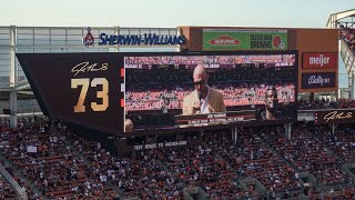 NFL | Ravens at Browns | Pregame & Joe Thomas HOF Ring Ceremony (Oct 1, 2023)