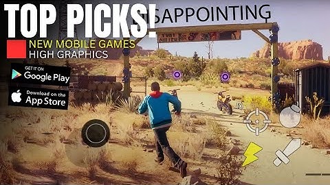 Top 15 Best New Mobile Games for Android & iOS in 2023 with High Graphics (Offline/Online)