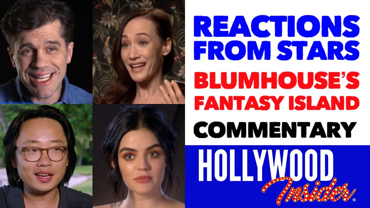BLUMHOUSE'S FANTASY ISLAND Full Commentary & Reactions From Stars Jeff Wadlow, Maggie Q,  Lucy Hale
