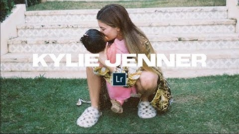 KYLIE JENNER Disposable Camera Effect Mobile Tutorial + Lightroom Mobile Preset