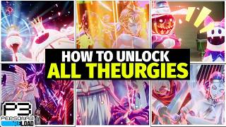 How to Get ALL Theurgies for Every Party Member | Persona 3 Reload