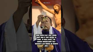 Is it a Sin to miss Mass on Sunday because of Work ? #catholic #reels #shorts