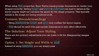 Famous Solve the Flex Image Issue in React Native: Easy Fixes You Should Know Profile
