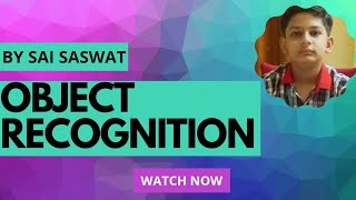 Object Recognition ll Digital skill ll Learn with Sai S