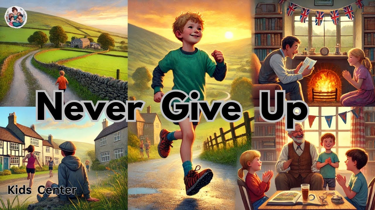 Never give up|Kids Center|English story|Bedtime Story|Animal Story ...