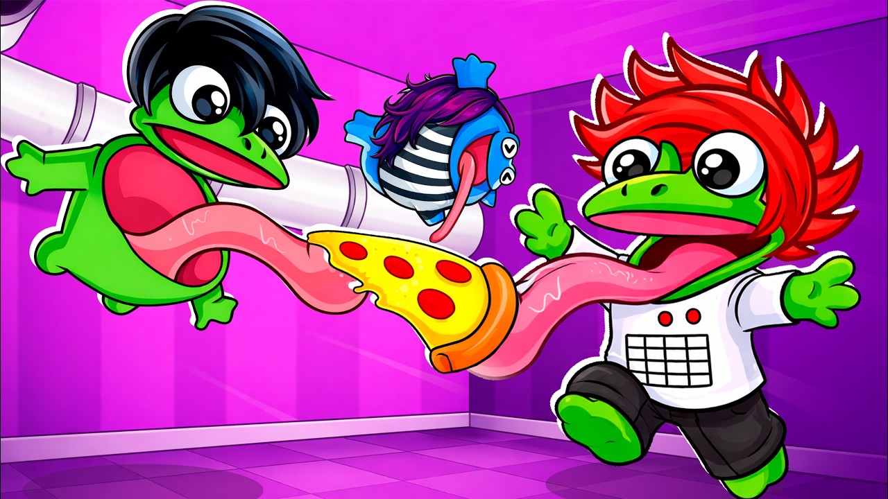 ¡Nos CONVERTIMOS en FAMILIA de RANAS! 😂 🐸 👅 | Karim Juega