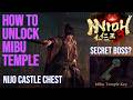 How to Open Mibu Temple | Nijo Castle Locked Chest Nioh 3