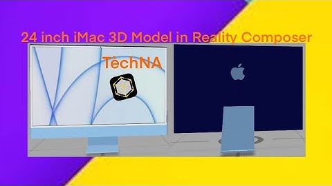 How to make 24 inch iMac 🖥 in Reality Composer | TèchNA | Episode 29 |