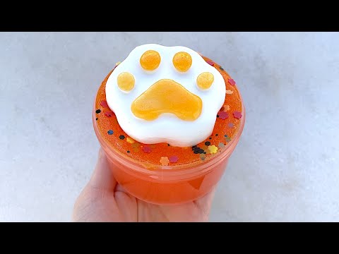 Slime ASMR 🍂🐾 Pawtumn from @Slimeowy #slime #asmr #slimeasmr #satisfying