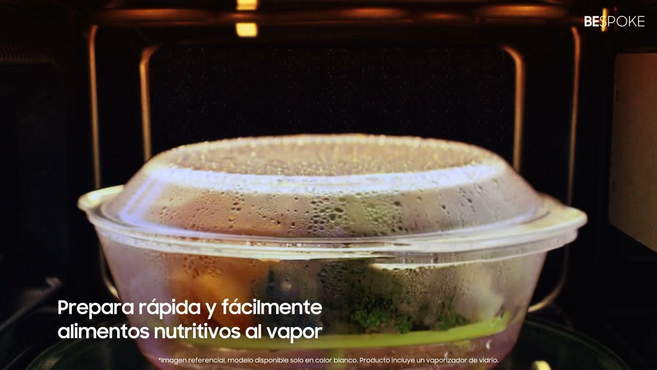 Cocción al vapor - Microondas BESPOKE