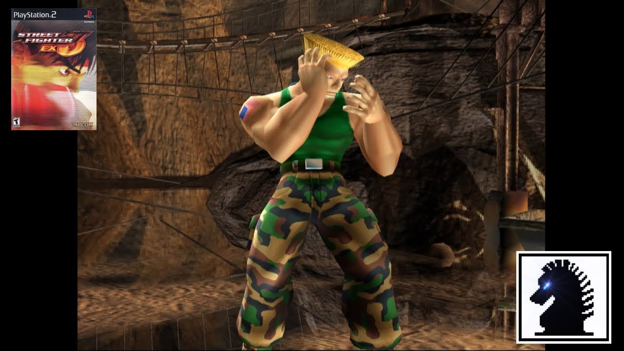 PS2 Street Fighter EX3 - Guile