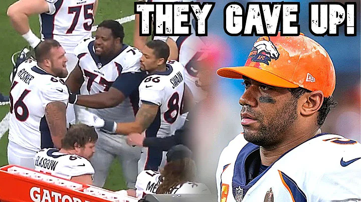 Fight Ensues On The Broncos Sidelines As Russell W...