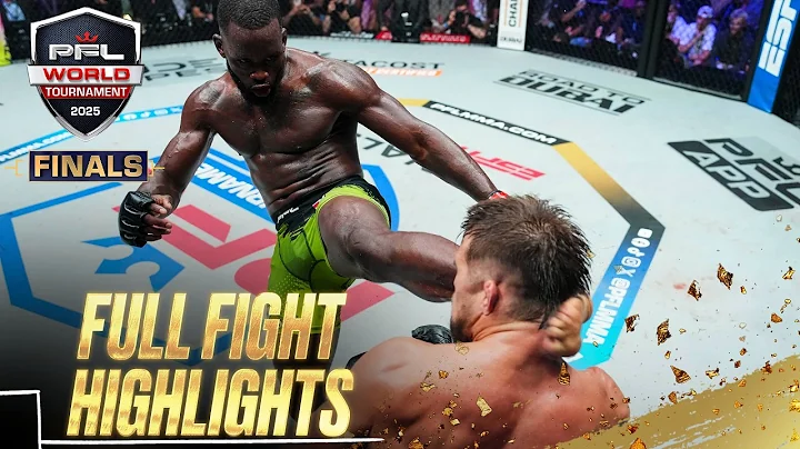 Full Fight Highlights from the 2025 PFL World Tournament Finals | Edwards, Popov, Shoeface Crowned