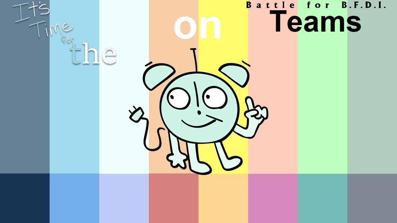 If It's Time for The Characters were on BFB Teams - YouTube