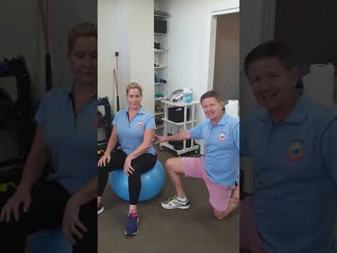 Lumbar Spine Fit-ball Mobility Exercise Part 1