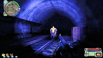 STALKER Call of Pripyat - fighting a Controller