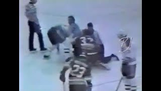 John Kordic Fights Bob Bodak In Ahl 1985-86