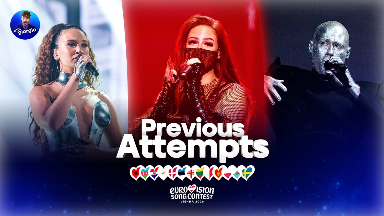 Евровидение 2026: Все участники, предыдущие попытки