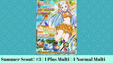 [SAO: Memory Defrag] Summer Scout! #3 | 1 Plus Multi | 4 Normal Multi