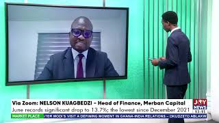 Inflation Decline: Cedi's sustained appreciation drives June inflation down to 13.7% | Market Place