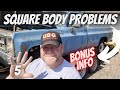 Top 5 square body chevy problems things to look for c10 silverado suburban  blazers