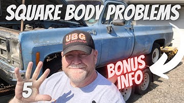 TOP 5 SQUARE BODY CHEVY PROBLEMS (Things to Look For) C10, SILVERADO, SUBURBAN, & BLAZERS