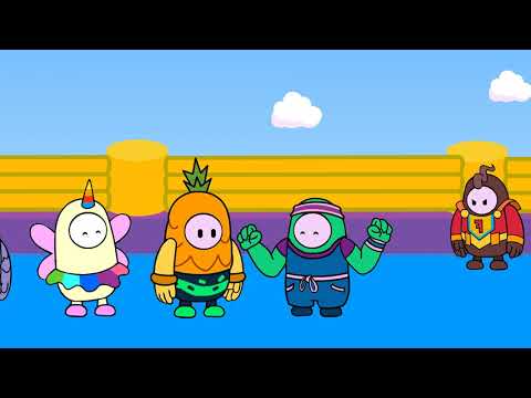 Newbie x The Crown | Funny Fall Guys Animation
