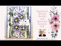 Impressions Abloom Bundle card idea 4 with Botanical Textures DSP Stampin’ Up!