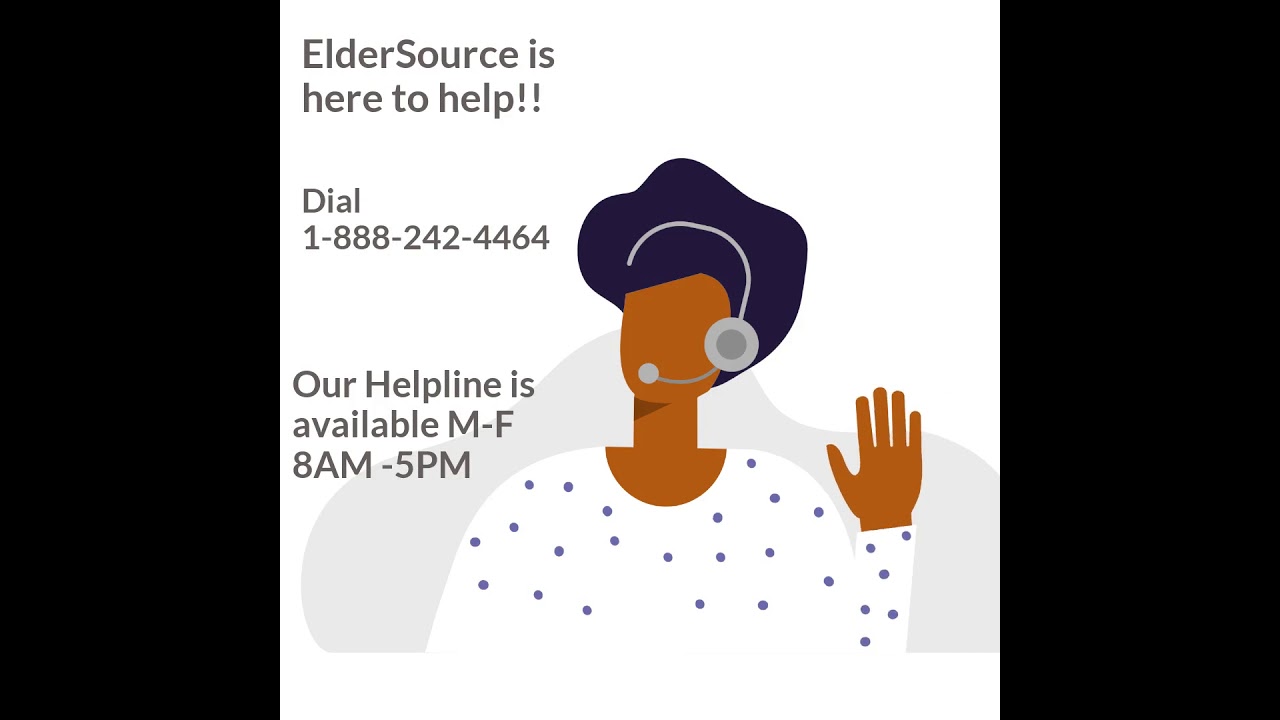 ElderSource Helpline Assistance