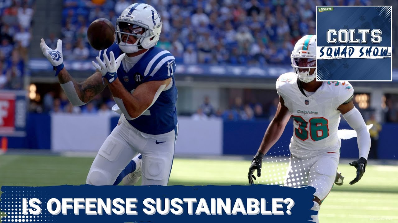COLTS SQUAD SHOW: Is the Colts’ offense sustainable? | Kenny Moore’s injury and first look at Rams