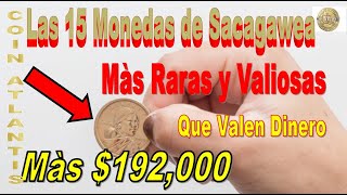 Las 15 monedas de Sacagawea más raras y valiosas que valen dinero,màs $192,000