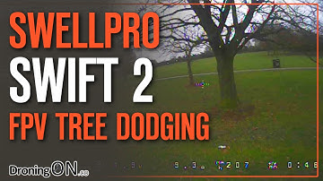DroningON | SwellPro Swift 2 FPV Tree Dodging (and crash)